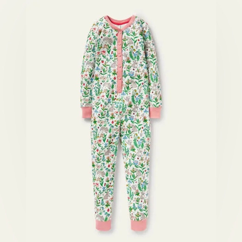 Mini Biden Snug All-in-one Pajamas - Bunny